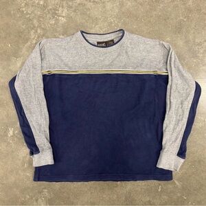 Vintage Point Zero Blue and Gray Shirt